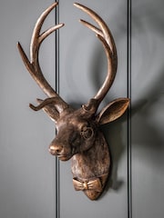 Gallery Home Bronze Sir Alton Stag Wall Decor - Image 1 of 2