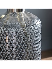 Gallery Home Grey Erina Etched Large Lustre Vase - Image 2 of 3