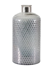 Gallery Home Grey Erina Etched Large Lustre Vase - Image 3 of 3
