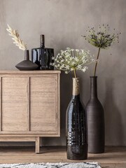 Gallery Home Black Rivello Bottle Lava Vase - Image 2 of 3