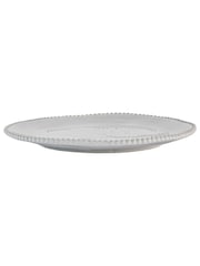 Gallery Home 4 Pack Cream Pure Beaded Dinner Plates - Image 3 of 3