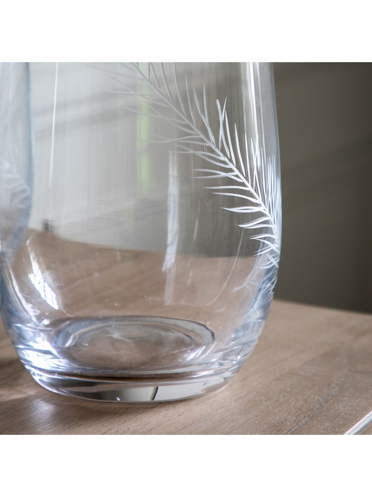 Gallery Home Clear Willow Large Medium Clear Vase - Image 2 of 6 Gallery Home Clear Willow Large Medium Clear Vase - Image 2 of 6