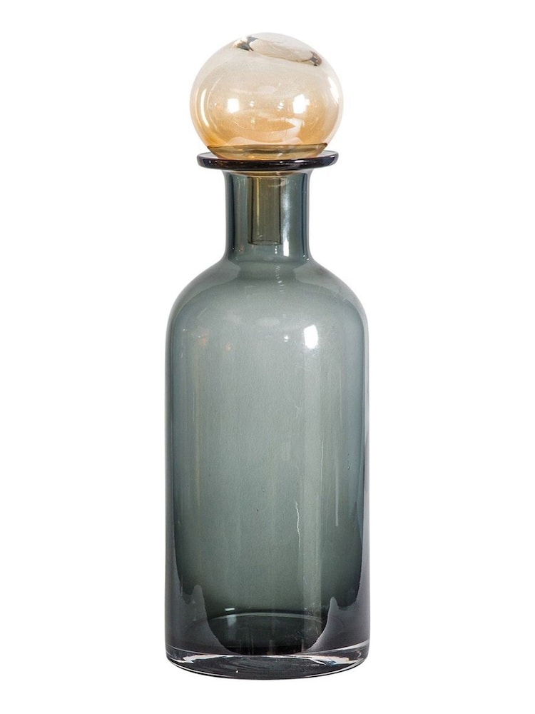 Gallery Home Grey Ember Bottle With Stopper - Image 2 of 2
