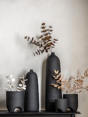 Gallery Home Black Monarch Vase - Image 1 of 4