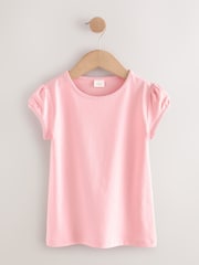 Pink - T-Shirts mit Puffärmeln im 2er-Pack (3–16 J.) - Bild 2 von 6