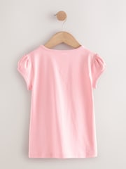 Pink - T-Shirts mit Puffärmeln im 2er-Pack (3–16 J.) - Bild 3 von 6
