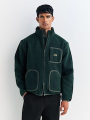 Stan Ray Green Wool Fleece Jacket - Image 1 of 4