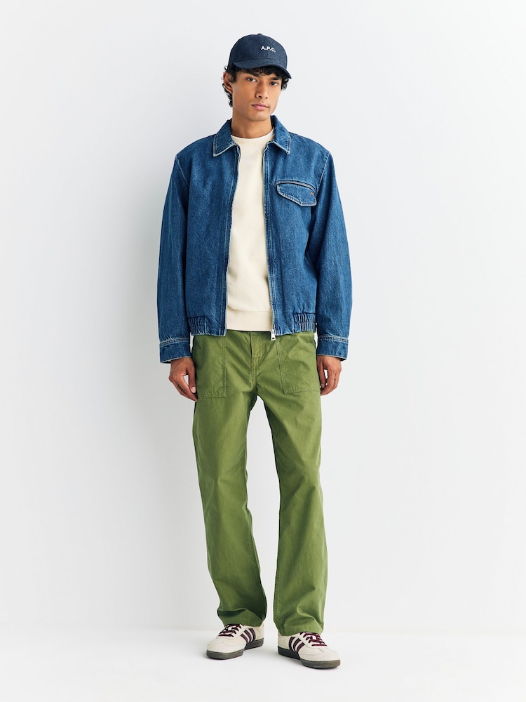 Stan Ray Green Fat Trouser - Image 1 of 6 Stan Ray Green Fat Trouser - Image 1 of 6