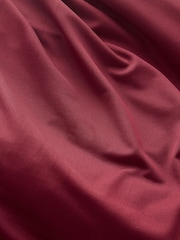 Burgundy Red Jersey Multiway Bridesmaid Wedding Maxi Dress - Image 9 of 10