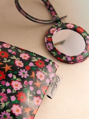 Cath Kidston Black Folding Star Ditsy Purse and Mirror Gift Set - Image 3 of 3