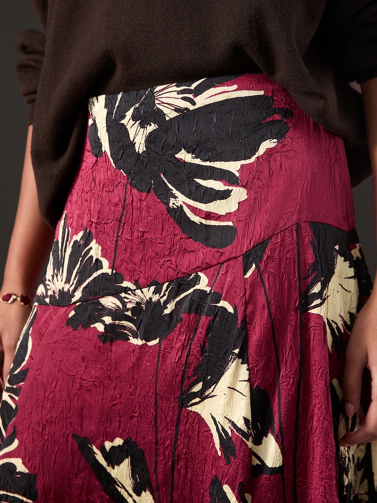 BURBERRY'S : Jupe longue, laine, avec sa doublure, fermeture éclair