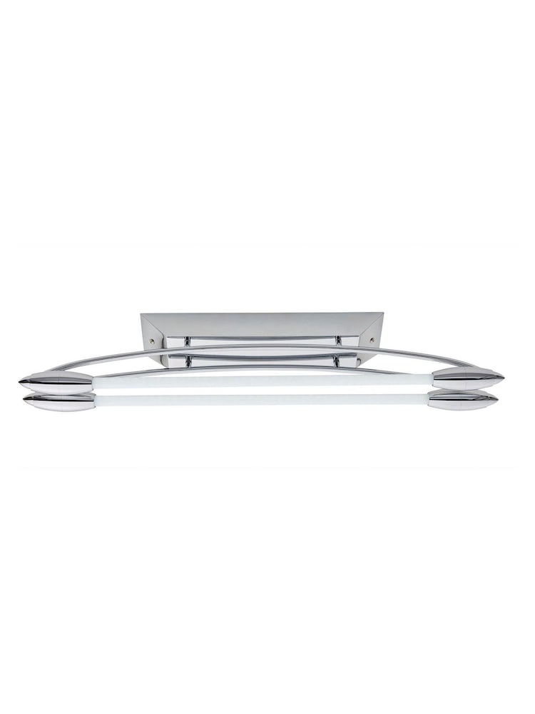 Gallery Home Chrome Harper LED Dual Ceiling Light - Image 5 of 5