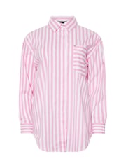 Розовый - Star by Julien MacDonald Stripe Stretch Shirt - Image 6 of 6