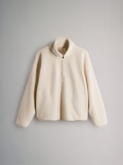 The Set 2 Pack Quarter Zip Funnel Neck Borg Fleece - Imagem 2 de 6