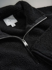 The Set 2 Pack Quarter Zip Funnel Neck Borg Fleece - Imagem 4 de 6