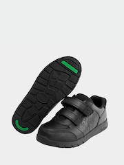 ToeZone Boys Minecraft Rip Tape School Black Shoes - Image 2 of 10