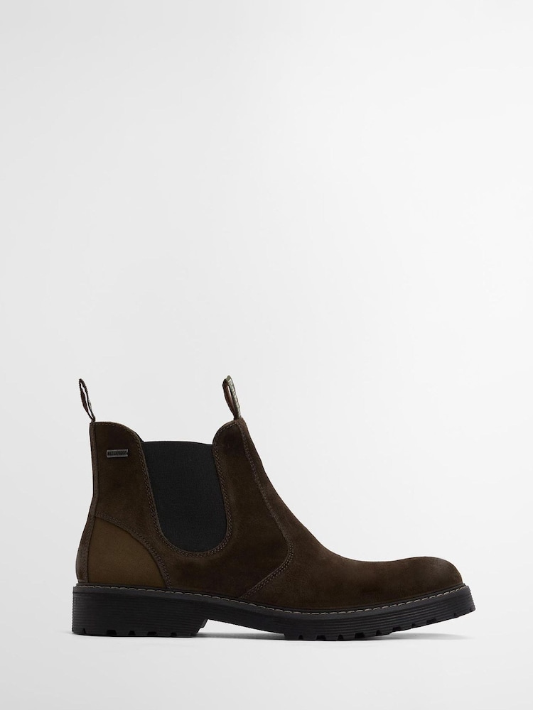 Barbour® Tan Brown Patton Leather Chelsea Boot - Image 1 of 7
