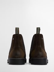 Barbour® Tan Brown Patton Leather Chelsea Boot - Image 3 of 7