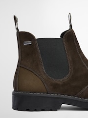 Barbour® Tan Brown Patton Leather Chelsea Boot - Image 4 of 7