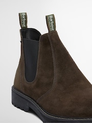 Barbour® Tan Brown Patton Leather Chelsea Boot - Image 5 of 7