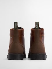 Barbour® Brown Harrison Leather Lace Up Boot - Image 3 of 8