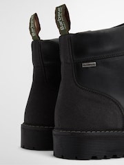Barbour® Black Harrison Leather Lace Up Boot - Image 6 of 8