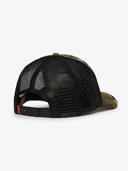 Superdry Green Dirt Road Trucker 100% Cotton Cap - Image 2 of 3