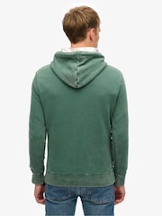 Superdry Green Vintage Logo Cali Relaxed Hoodie - Image 2 of 6