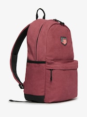 Superdry Red Workwear Canvas Montana Backpack - Image 2 of 6