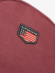 Superdry Red Workwear Canvas Montana Backpack - Image 5 of 6