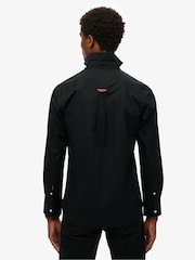 Superdry Black Essentials Tailored Lite Shirt - Image 2 of 5