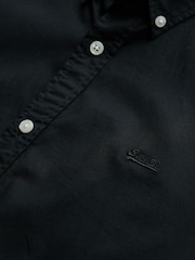 Superdry Black Essentials Tailored Lite Shirt - Image 5 of 5