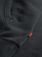 Superdry Grey Micro Logo Hoodie - Image 6 of 6