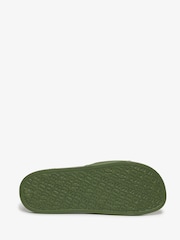 Superdry Green Tarp Core Sliders - Image 6 of 7
