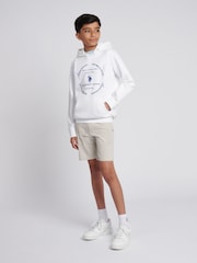 U.S. Polo Assn. White Boys Premium Print Interlock Hoodie - Image 3 of 8