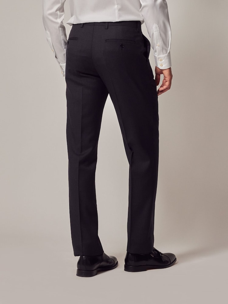 Hawes & Curtis Slim Twill  Black Trousers - Image 2 of 3