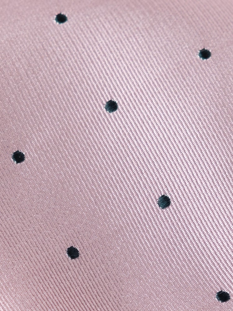 Hawes & Curtis Pink Spot Repp Tie - Bild 2 von 3