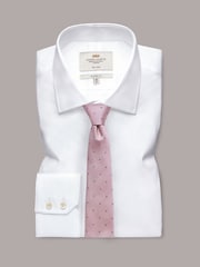 Hawes & Curtis Pink Spot Repp Tie - Bild 3 von 3