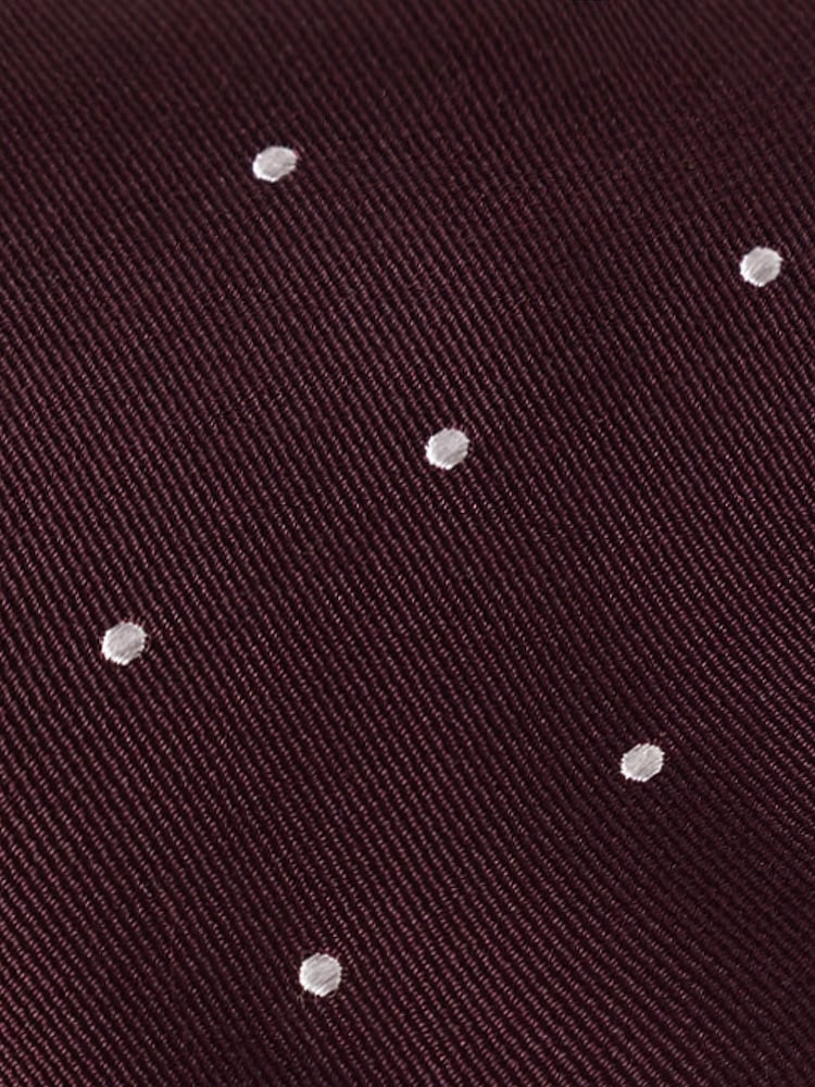 Hawes & Curtis Red Spot Repp Tie - Bild 2 von 3
