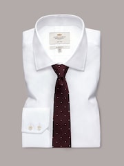 Hawes & Curtis Red Spot Repp Tie - Bild 3 von 3