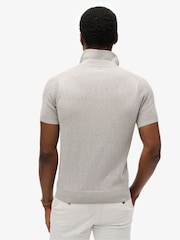 Superdry Kurzärmeliges Strick-Poloshirt - Bild 2 von 6