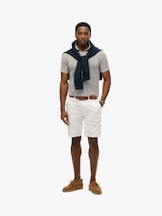 Superdry Kurzärmeliges Strick-Poloshirt - Bild 3 von 6