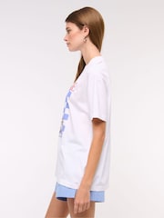 Abercrombie & Fitch Oversized Fruit Graphic Print Short Sleeve T-Shirt - Image 5 of 6