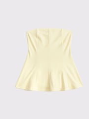 Abercrombie & Fitch Longline Peplum Tube Top - Image 6 of 6