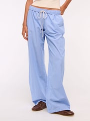 Abercrombie & Fitch Stripe Cotton Poplin Pull On Trousers - Image 2 of 7