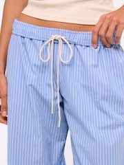 Abercrombie & Fitch Stripe Cotton Poplin Pull On Trousers - Image 5 of 7