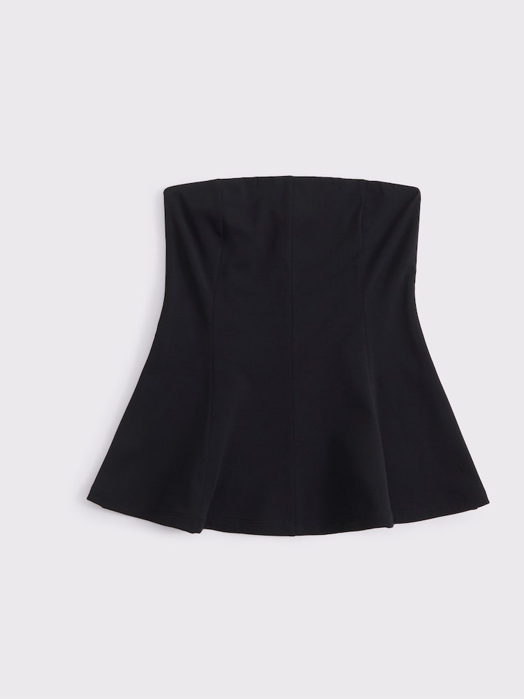 Abercrombie & Fitch Longline Peplum Tube Top - Image 6 of 6