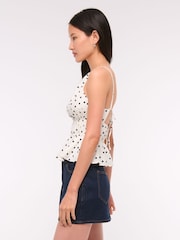 Abercrombie & Fitch Smocked Halterneck Top - Image 3 of 7