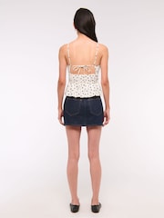 Abercrombie & Fitch Smocked Halterneck Top - Image 5 of 7