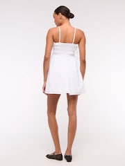 Abercrombie & Fitch Smocked Babydoll Maxi Dress - Image 2 of 6